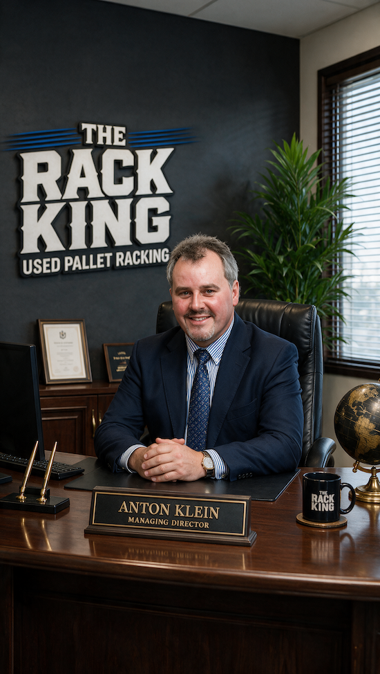 Anton Klein Managing Director of The Rack King® Used Pallet Racking.
